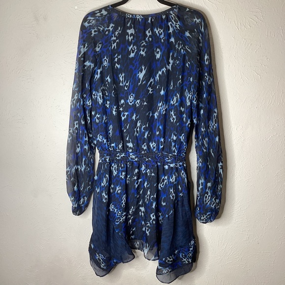 Ramy Brook Silk Animal Print Dress XS - Picture 3 of 12